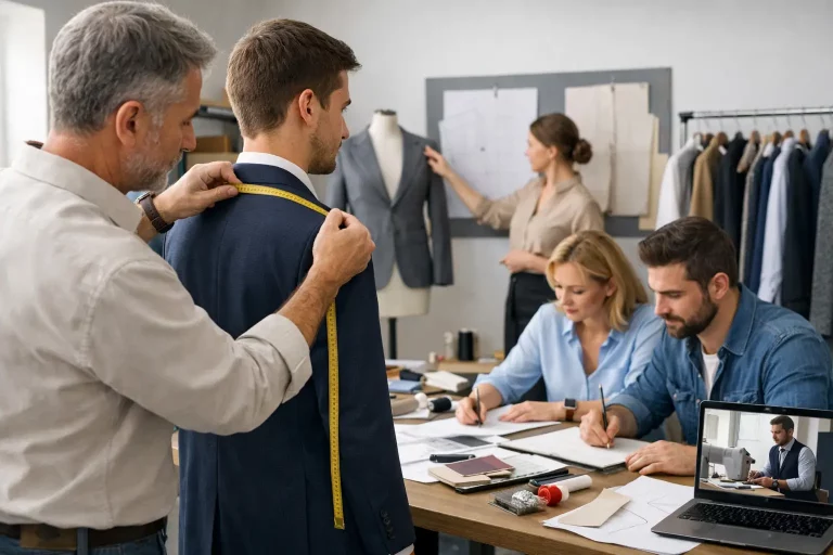 Further training in tailor-made clothing for adults