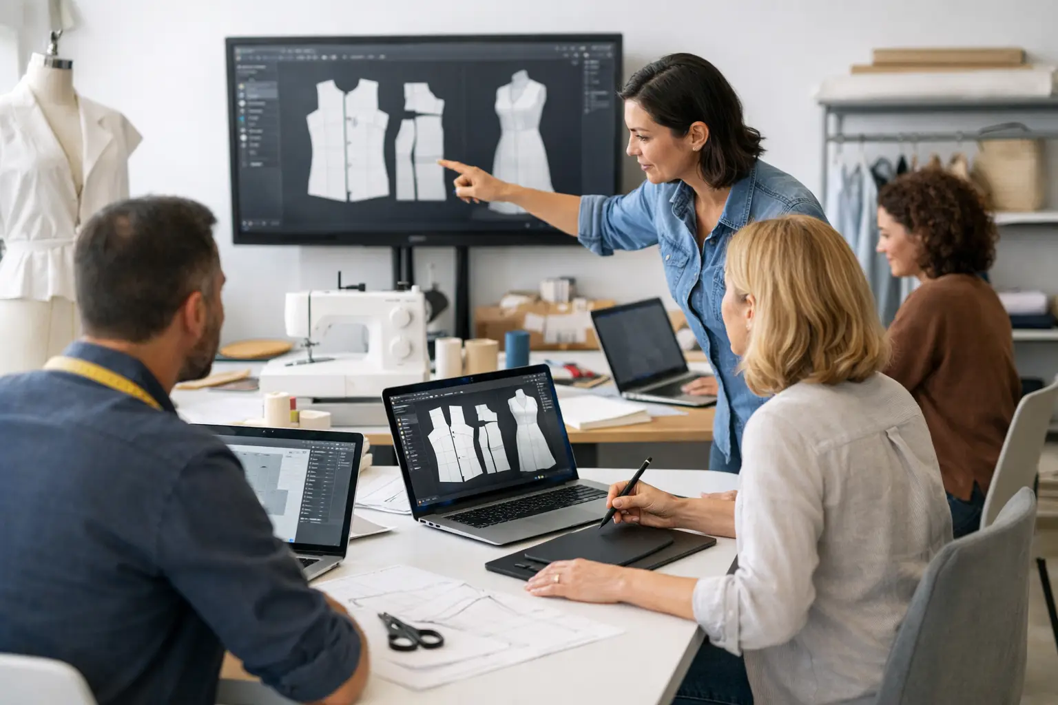 Digitale Schnitttechnik-Ausbildung für Erwachsene